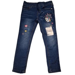 Girls Jegging Denim Jeans, M(5/6)